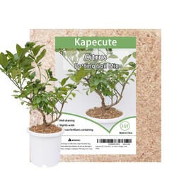 Kapecute 2QT Citrus Soil Potting Mix for Lemon Tree, Premium Citrus Tree Potting Soil Mix, Special Blend for Indoor Oranges, Limes