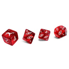 Free League Blade Runner RPG: Dice Set - 4 Piece Dice Set, SciFi RPG Accessory