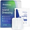 Bordered Gauze 4x4 Adhesive Bandages - Island Dressing Pads -
