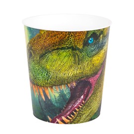 Idena 11545 Children's Waste Paper Bin, Dinosaur Motif, 9 Litre Capacity, Made of Polypropylene, Rubbish Bin for Children's Room