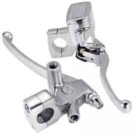 Master 1" Handlebar 14mm Bore Motorcycle Clutch Hydraulic Brake Master Cylinder Lever