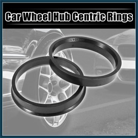 TUCKBOLD 4pcs Plastic 54.1mm to 60.1mm Car Centric Rings Wheel Bore Spacer Automotive Parts