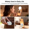 Newmowa Magnetic Selfie Light, Extendable Phone Ring Light with Mirror,