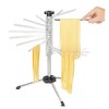Fantes Collapsible Pasta Drying Rack, Clear, Holds up to 4.5-Pounds,