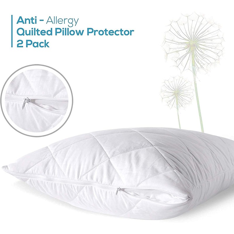 Adam Home Quilted Pillow Protectors 2 Pack (50 x 75