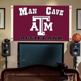 Bsi Texas A&M University Aggies Premium 3x5 Feet Flag Banner, Man Cave, Metal...