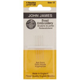 Colonial Needle Bead Embroidery Hand Needles-Size 12 4/Pkg