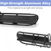 Rear Bike Rack, Aluminum Alloy Bicycle Luggage Cargo Rack, Retractable