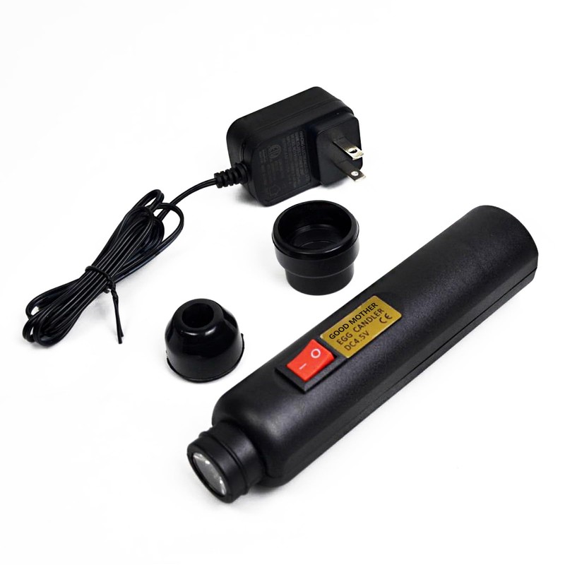 GOOD MOTHER Bright Cool LED Light Egg Candler Tester Incubator
