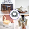 10Pack Lazy Susan Hardware, 3” Square Ball Bearing Swivel Plate,