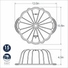 Nordic Ware Platinum Collection Anniversary Bundt Pan