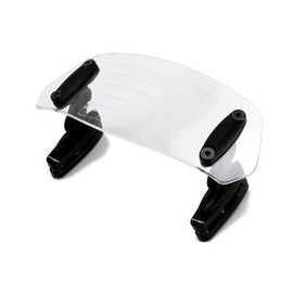 Puig 6319W CLIP-ON VISOR [CLEAR] Variable Clip Visor Motorcycle Motorcycle Parts Screen