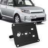 New No Drill Front Bumper Tow Hook License Plate Mount