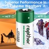rapthor 1800mAh CR123A 3V Lithium Batteries CR123 123A CR17345 3