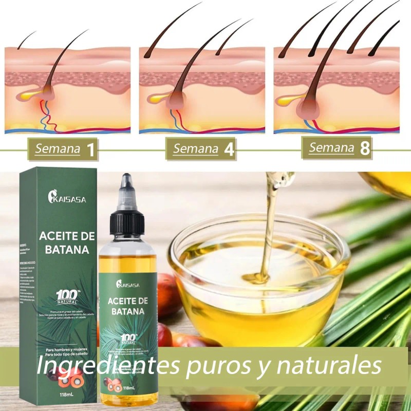 Aceite De Batana Orgnico Natural Crecimiento Del Cabello
