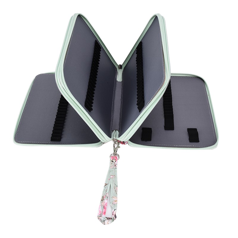 Pencil Box Large Capacity Thickened Handle Lightweight Portable Multifunctional Cosmetic