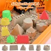 34Pcs Sand Construction Site Kit Sensory Bin Toy for Toddler