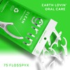 GRIN Clean Flosspyx, Floss Picks, 75 Count, Dental Flossers, Minty