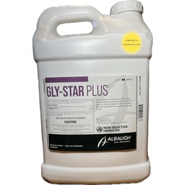 Gly Star Plus Herbicide (2.5 Gallons)- by Albaugh, Glyphosate Concentrate (41%) Herbicide with Surfactant