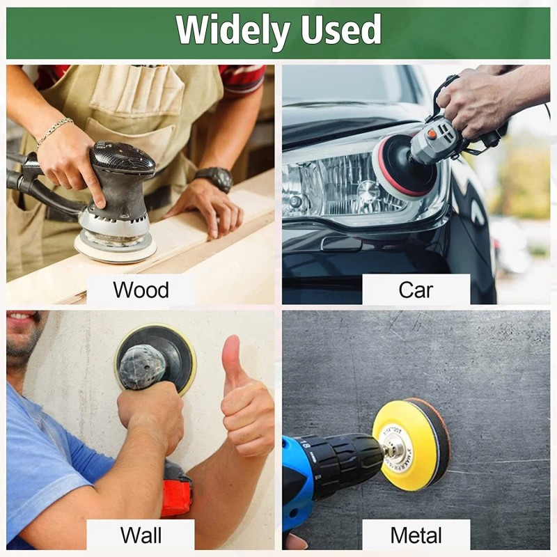 20PCS 6 in Wet Dry Sanding Discs 600-10000 Grit Random