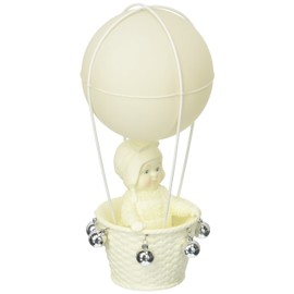 Department 56 Snowbabies “Air Travel” Porcelain Figurine, 7”