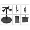 Fire Beauty Fireplace Tools Set 5 Pieces Wrought Iron Fire