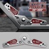 YESWELDER Adjustable Angle Welding Magnet 20-200° Magnetic Welding Holder of
