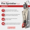QUICKSTOP QCOM Commercial Fire Sprinkler Heads Shutoff Tool for Managing