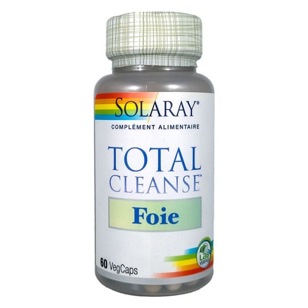 Solaray Total Cleanse Foie 60 gélules végétales