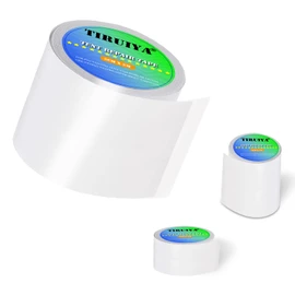 Tiruiya Tent Repair Kit Tape Patches Waterproof Tape for Tent, Awning, Inflatable Swimming Pools, Roof, Tarpaulin, Gazebo, Canvas, Paddling Pool, Airbed