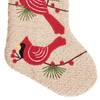 C&F Home Cardinals Stocking Stocking Tan