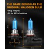 NSDXCT 9005/HB3 Halogen High Beam Headlight Bulb+H11 Low Beam Light