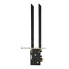 WiFi 6 PCIe Card AX3000Mbps 2.4GHz 5GHz Dual Antenna BT5.2