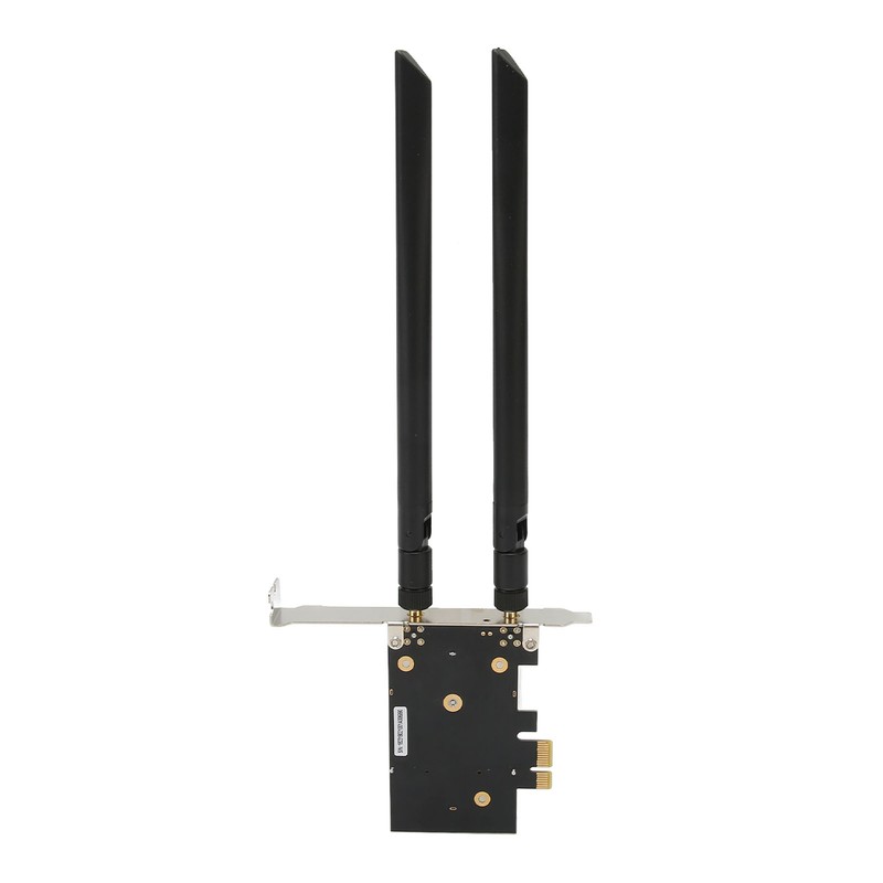 WiFi 6 PCIe Card AX3000Mbps 2.4GHz 5GHz Dual Antenna BT5.2
