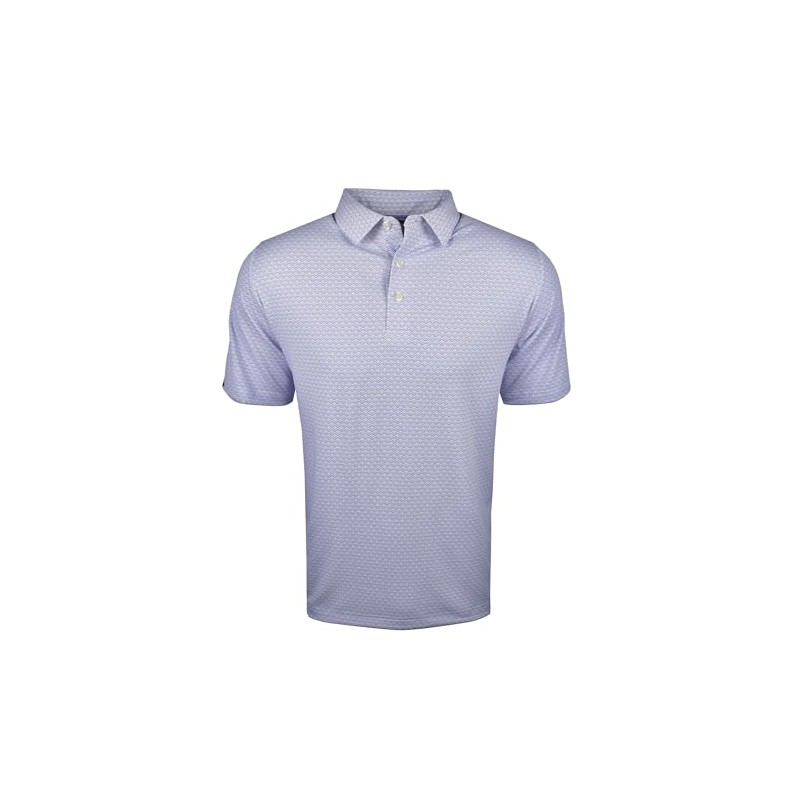 Callaway Golf Gradient Chev Printed Polo Spring Lavender XXL