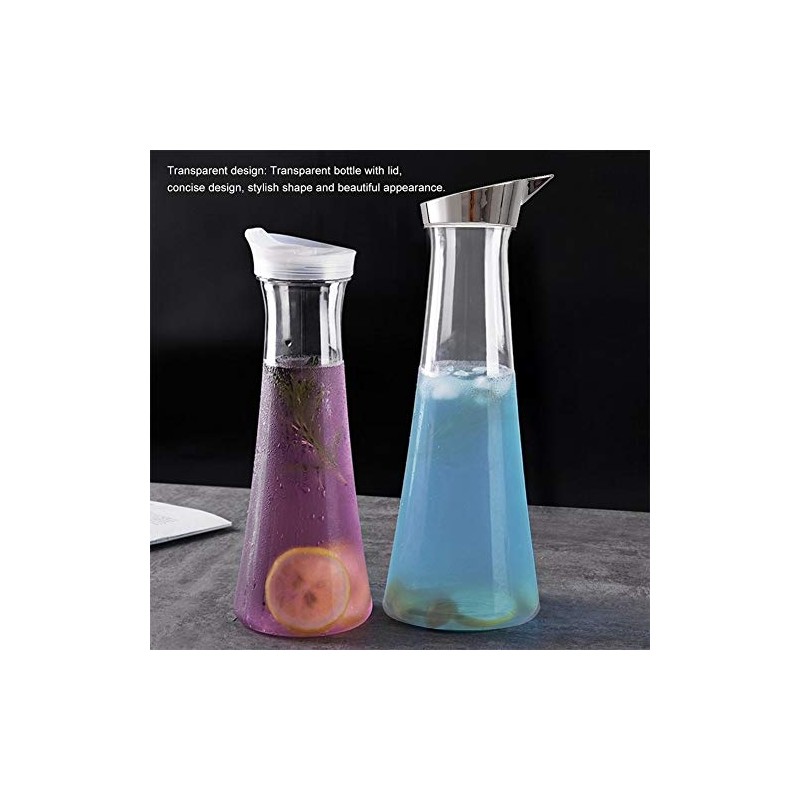 Jarra de Agua, Botella de Jugo Transparente versátil para restaurantes