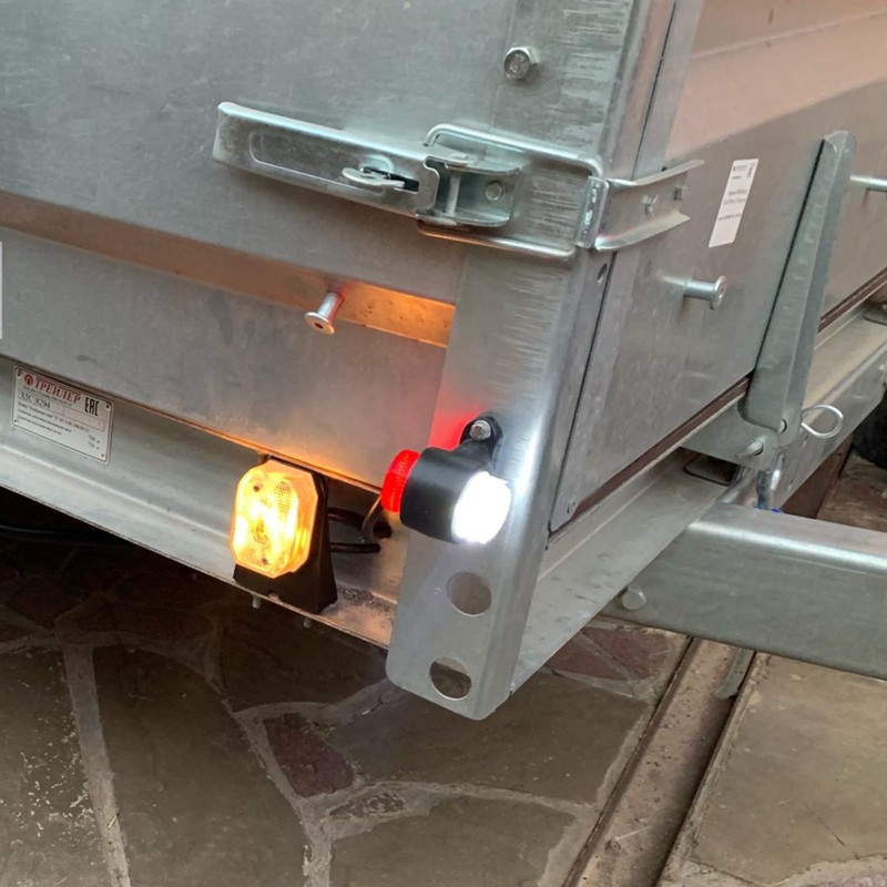 Krtopo 2 x Side Marker Lights 12 / 24 V