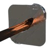 X-Plate Universal Escutcheon Plate - Unfinished - Fits Pipes from