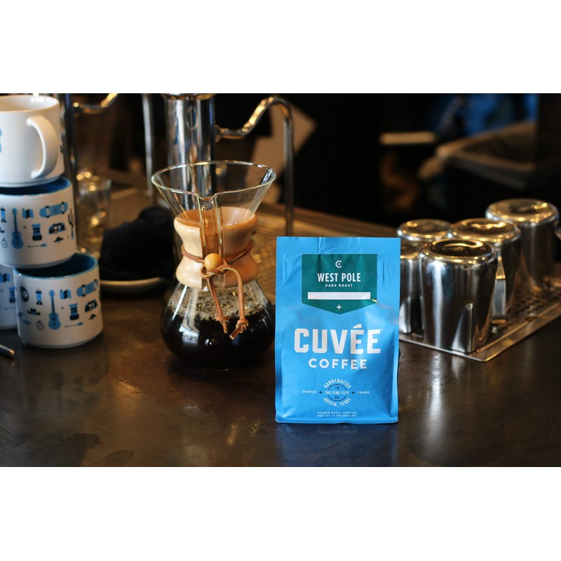 CUVEE COFFEE West Pole Dark Roast Coffee, 12 OZ