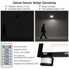 MIWAT 50W Plug in LED Motion Sensor Flood Light, PIR