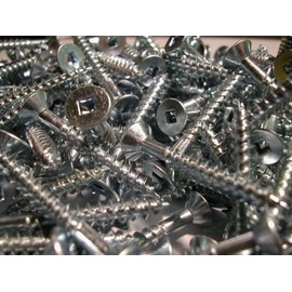 Square Drive Screws 1-1/2" x #10 Countersunk BZP (200 Pack)