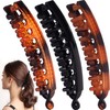 YALOJE 3pcs French Banana Hair Clips for Women, Non-Slip Hair