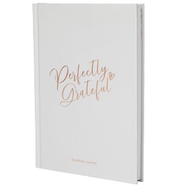 Gratitude Journal - For Gratitude and Daily Reflections - Selfcare Journal for Women and Teenagers - Reduce Stress and Overwhelm. Dove Grey by Perfect Planner Company