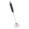 Professional Egg Whisk Blender, Stainless Steel Hand Push Whisk Blender