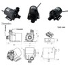 SHYSKY DC55E-12120S 12VDC Small Power efficient Brushless Water Pump 54W