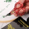 YOUGUOM Little Sewing Scissors with Cover Sharp Detail Scissor for