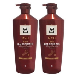 Ryo Hongjindan Red Ginseng Hair Nutrition Treatment 820ml x2 / 려 홍진단 홍삼 모발영양 트리트먼트 820ml x2