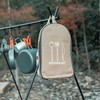 Jaugufiy Chef Knife Bag ，Camping Utensil Bag Portable Silverware Bag