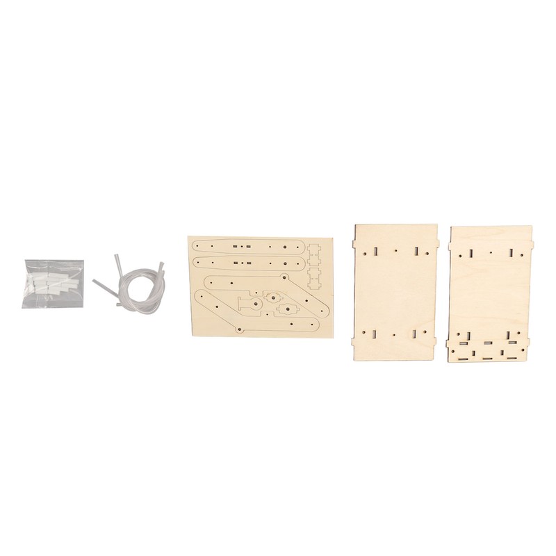 Wooden Hydraulic Excavator DIY Manual Detachable Educational Stimulation Hydraulic Excavator