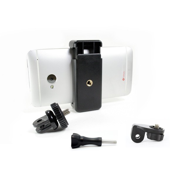 Action Mount Universal Smartphone Holder and Conversion Adapters for Any